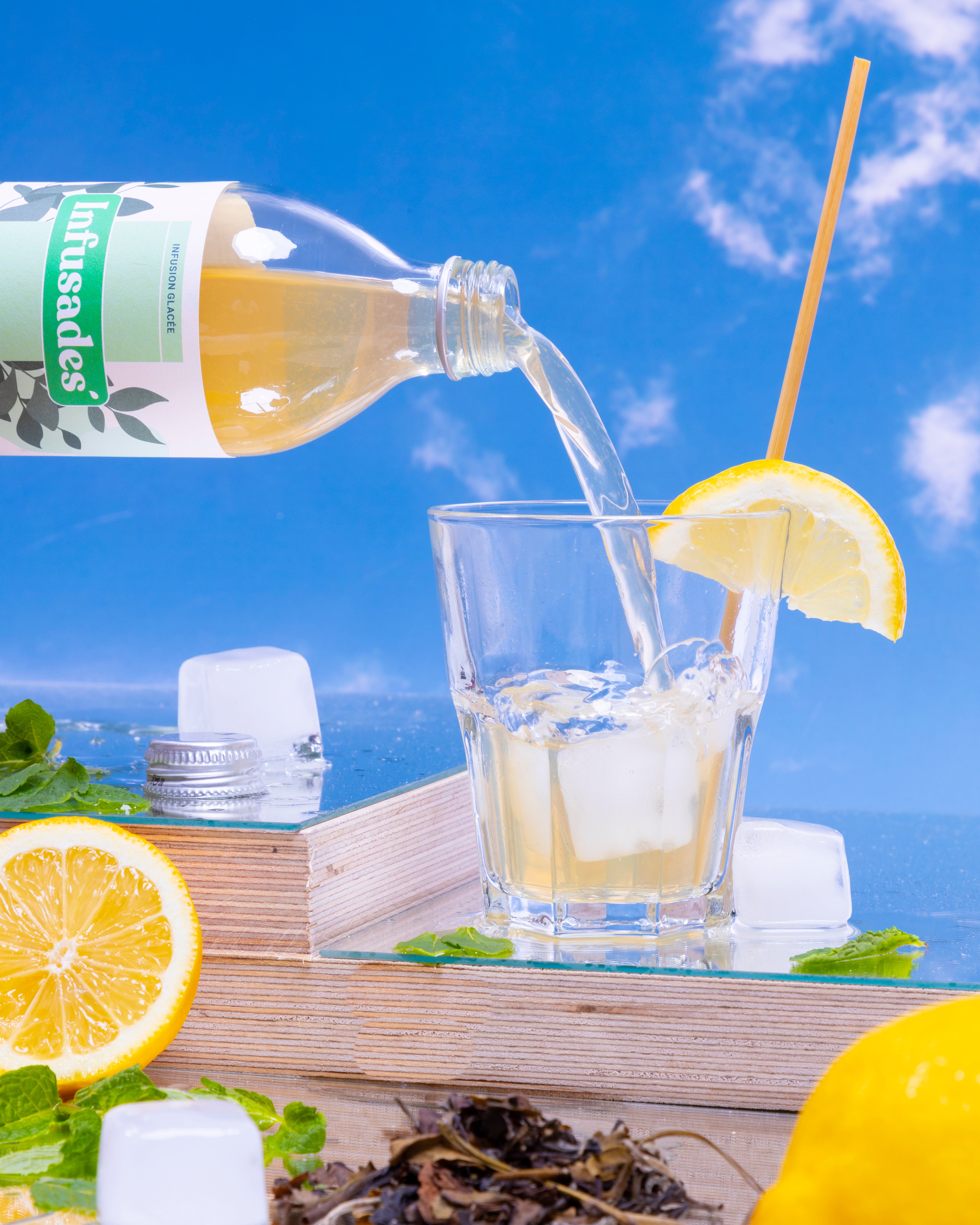 Weißer Tee & Schweizer Alpenminze Infusion BIO